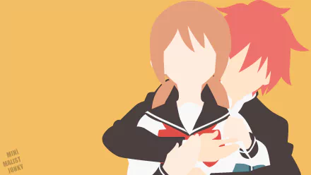 Chizuru Takano Takurou Sugawara Anime Tsurezure Children HD Desktop Wallpaper | Background Image