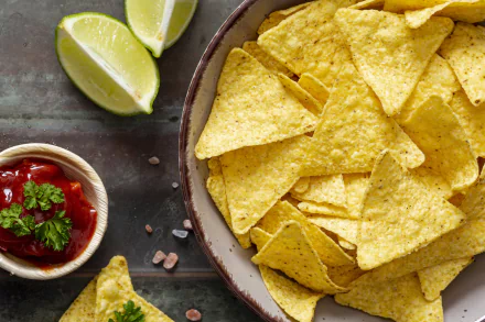 food chips HD Desktop Wallpaper | Background Image