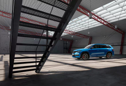 compact car SUV car Skoda vehicle Skoda Karoq HD Desktop Wallpaper | Background Image