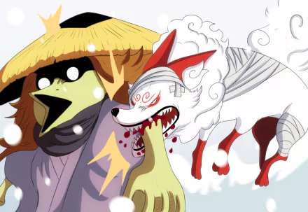 Onimaru (One Piece) Kawamatsu (One Piece) Anime One Piece HD Desktop Wallpaper | Background Image