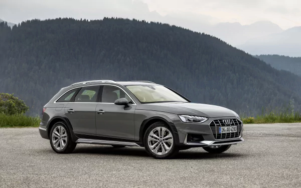 compact car silver car car Audi A4 Audi vehicle Audi A4 Allroad Quattro HD Desktop Wallpaper | Background Image