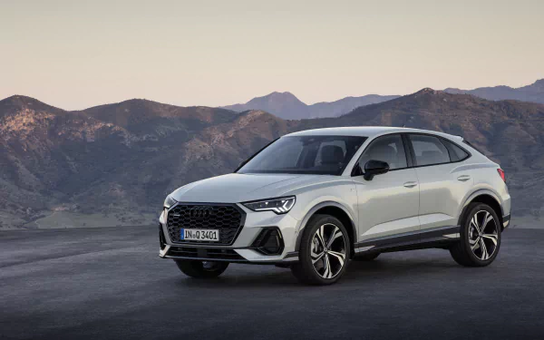 crossover car compact car white car SUV car Audi vehicle Audi Q3 HD Desktop Wallpaper | Background Image