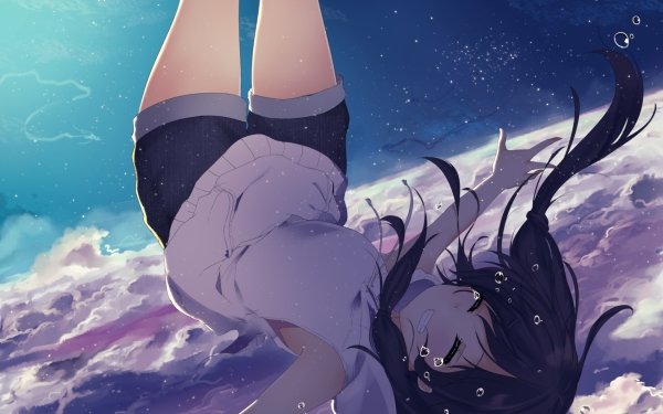 Anime Weathering With You Hina Amano Tenki no ko Falling Smile HD Wallpaper | Background Image