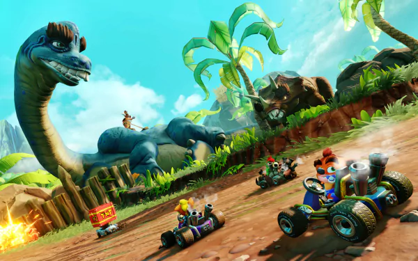 Crash Team Racing Nitro Fueled video game Crash Team Racing HD Desktop Wallpaper | Background Image