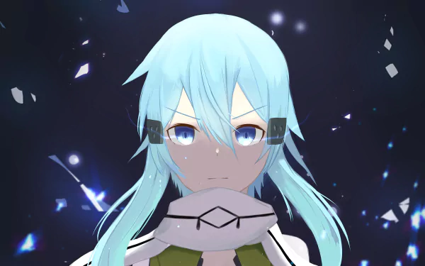 Shino Asada Anime Sword Art Online II HD Desktop Wallpaper | Background Image