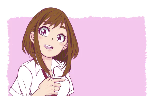 Ochaco Uraraka Anime My Hero Academia HD Desktop Wallpaper | Background Image