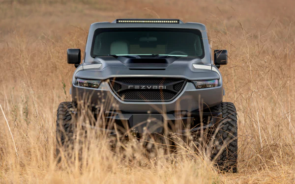 SUV silver car car Rezvani vehicle Rezvani Tank HD Desktop Wallpaper | Background Image