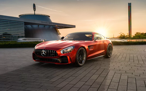 supercar car Mercedes-Benz vehicle Mercedes-AMG GT R HD Desktop Wallpaper | Background Image