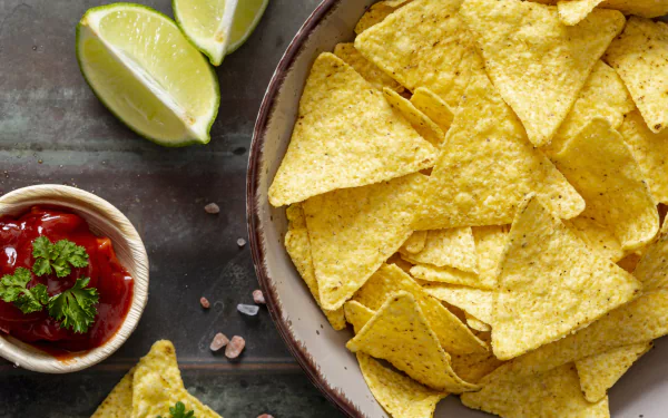 food chips HD Desktop Wallpaper | Background Image