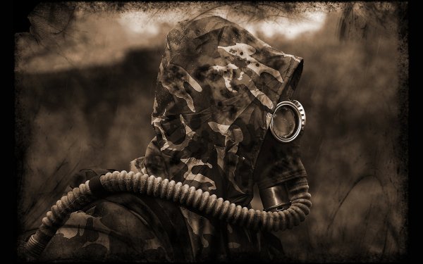 Military Gas Mask HD Wallpaper | Background Image