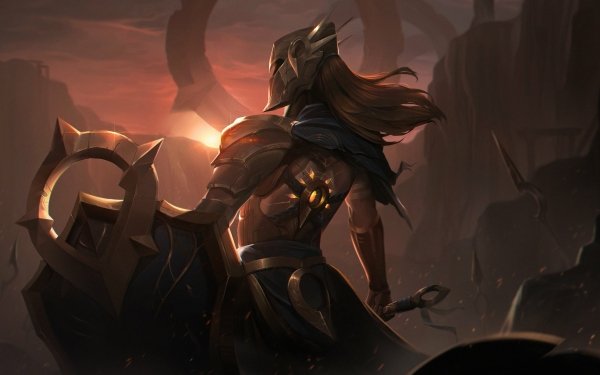 Video Game League Of Legends Leona HD Wallpaper | Background Image