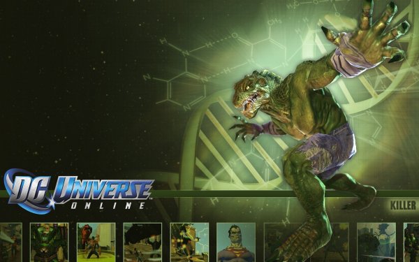 Video Game DC Universe Online Killer Croc HD Wallpaper | Background Image