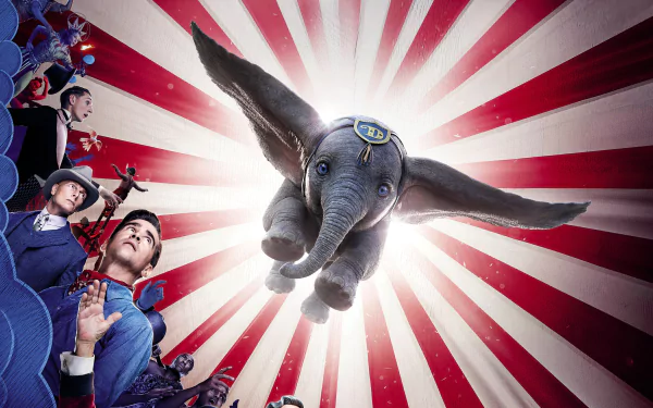 Dumbo Michael Keaton Colin Farrell elephant movie Dumbo (2019) HD Desktop Wallpaper | Background Image