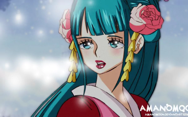 Kozuki Hiyori Anime One Piece HD Desktop Wallpaper | Background Image