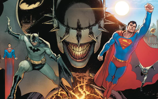 Bat-Signal Daily Planet The Batman Who Laughs DC Comics Joker Superman Batman Comic Batman/Superman HD Desktop Wallpaper | Background Image