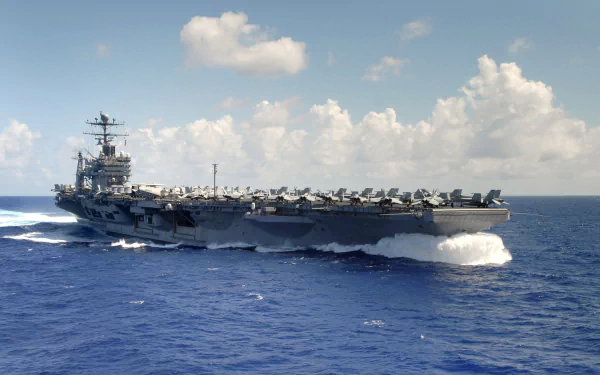 aircraft carrier warship military USS Abraham Lincoln (CVN-72) HD Desktop Wallpaper | Background Image