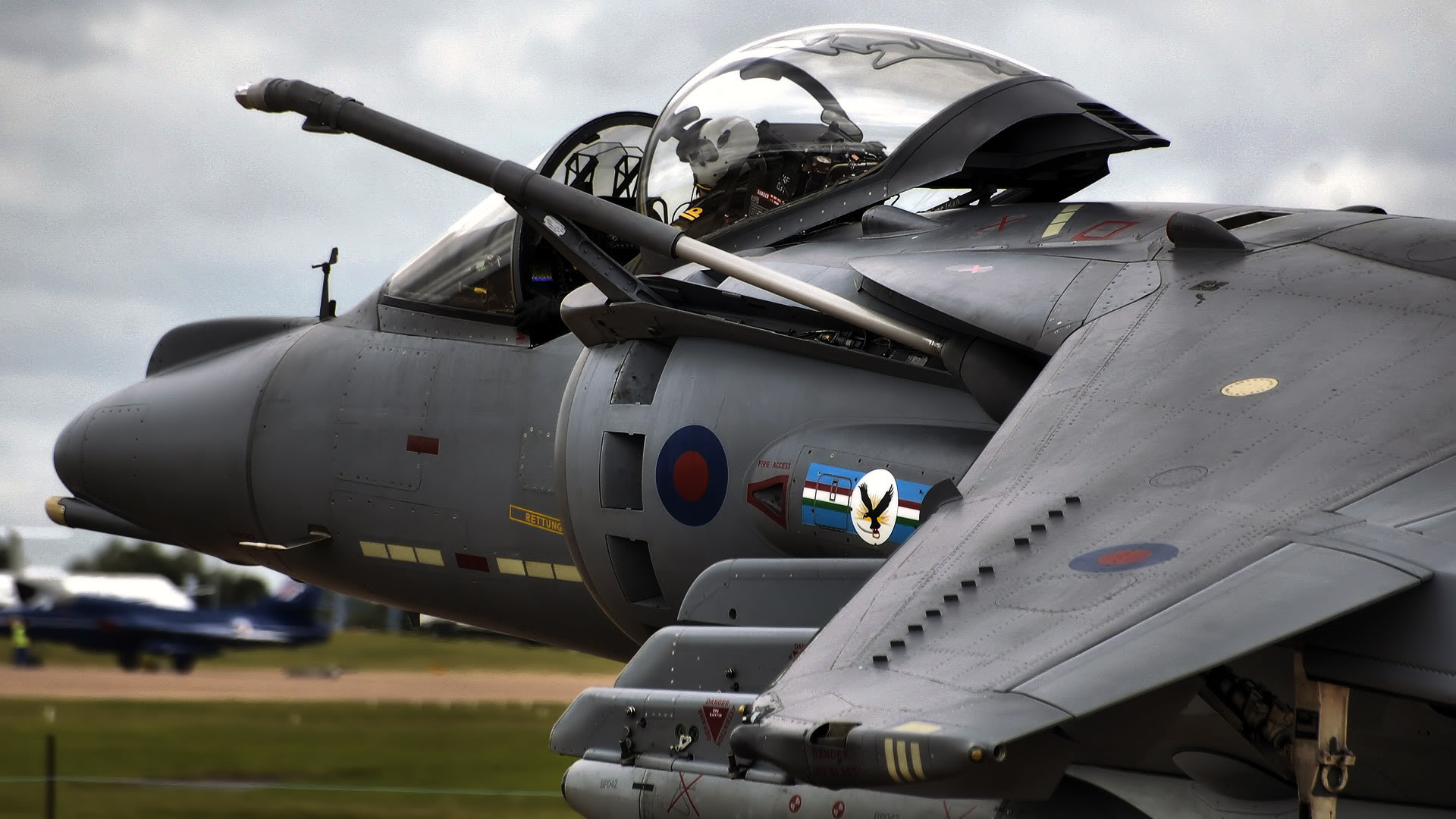 RoyalAirForceHarrier Full HD Wallpaper and Background 