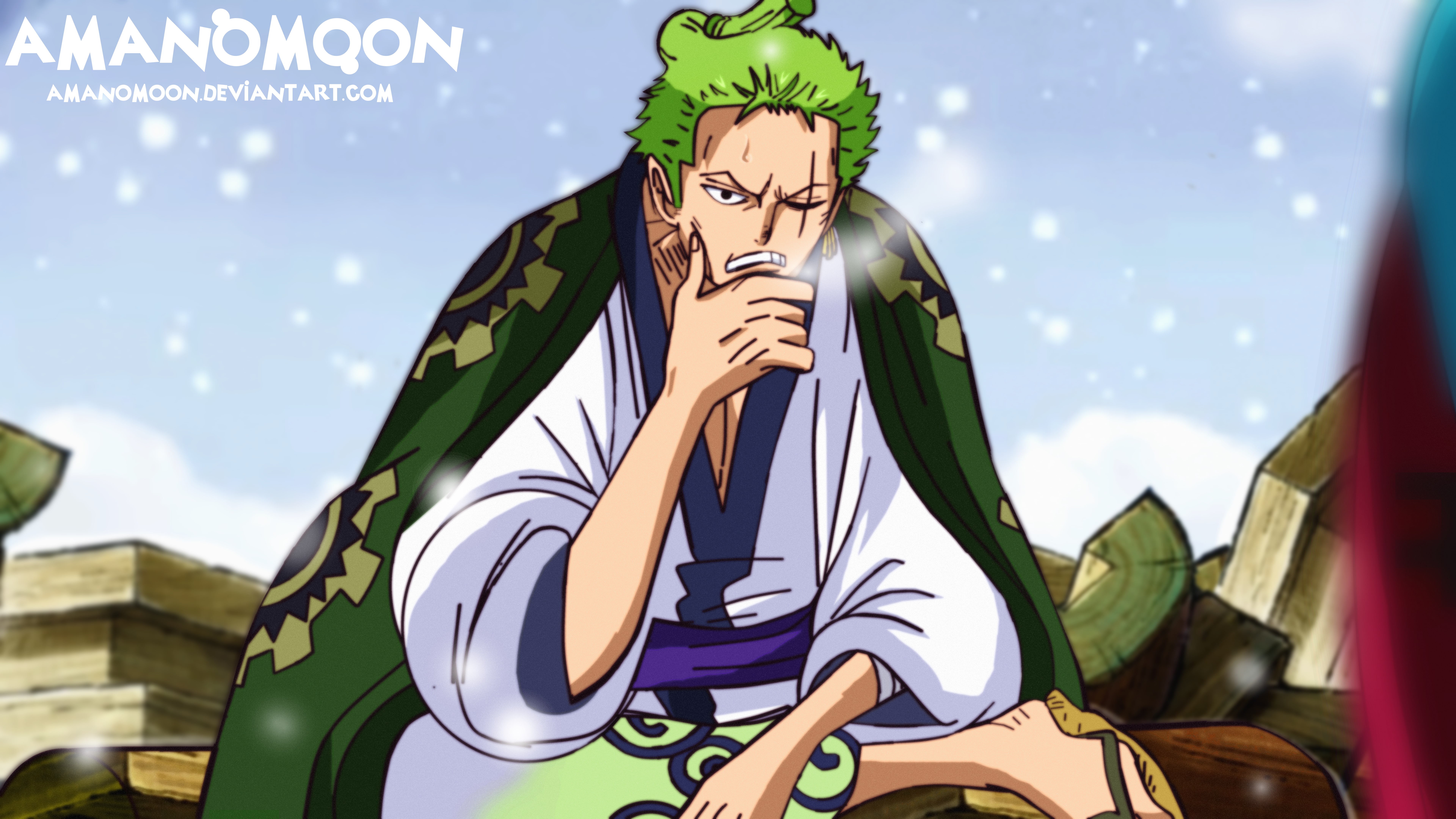 Anime One Piece 8k Ultra HD Wallpaper by Amanomoon