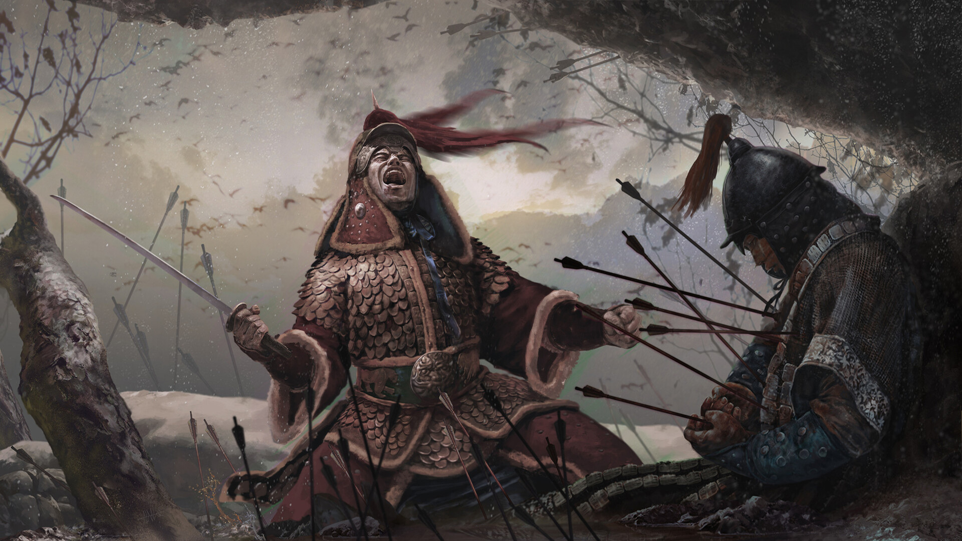 Fantasy Warrior HD Wallpaper by Alan Chanhyuk Lee