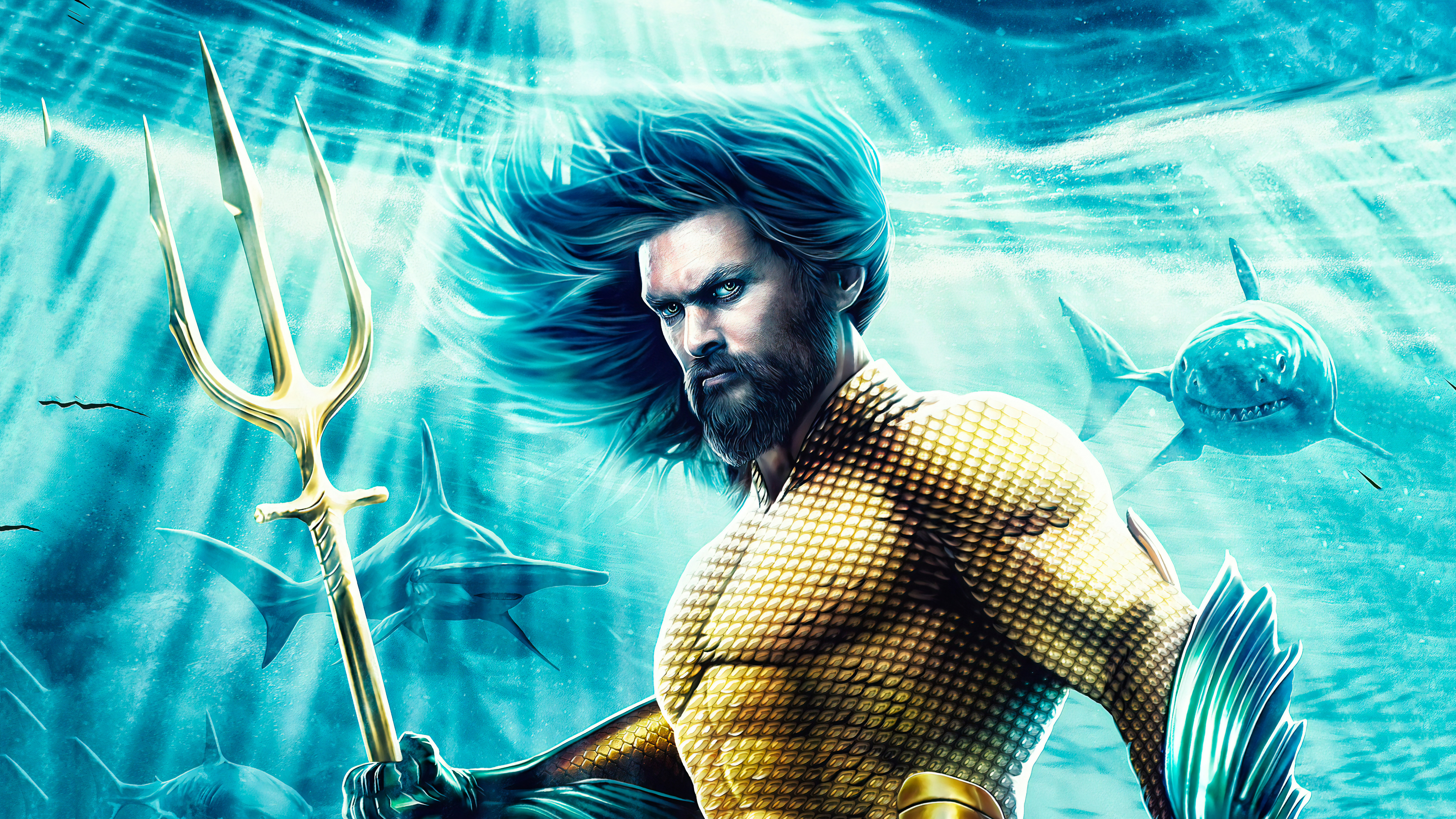 Aquaman 4k Ultra HD Wallpaper | Background Image | 3840x2160 | ID