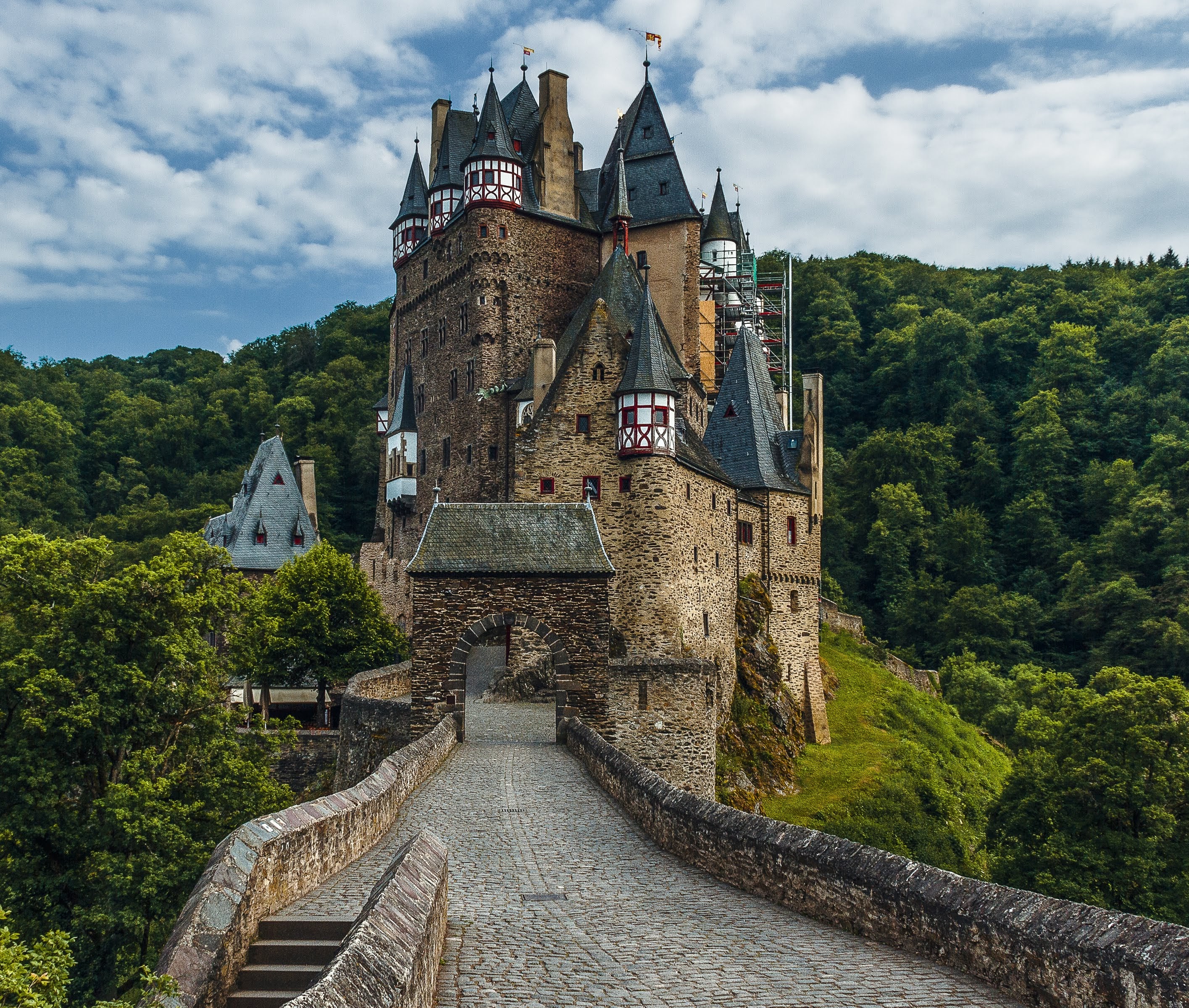 Eltz Castle In Germany Hd Wallpaper Background Image x2400 Id Wallpaper Abyss