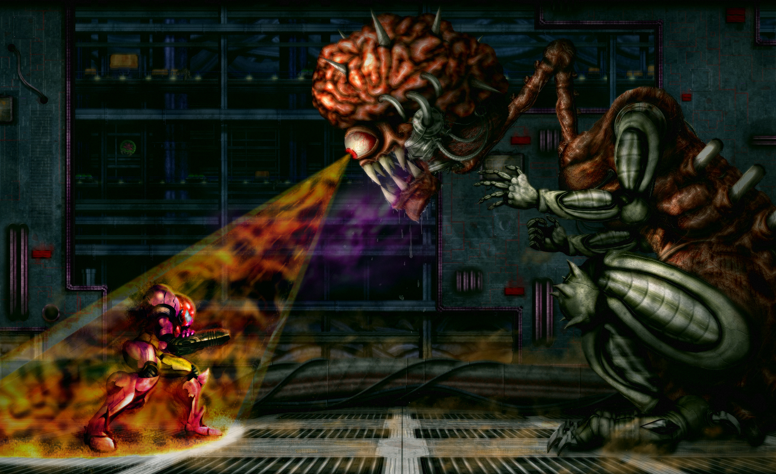 Video Game Super Metroid HD Wallpaper | Background Image