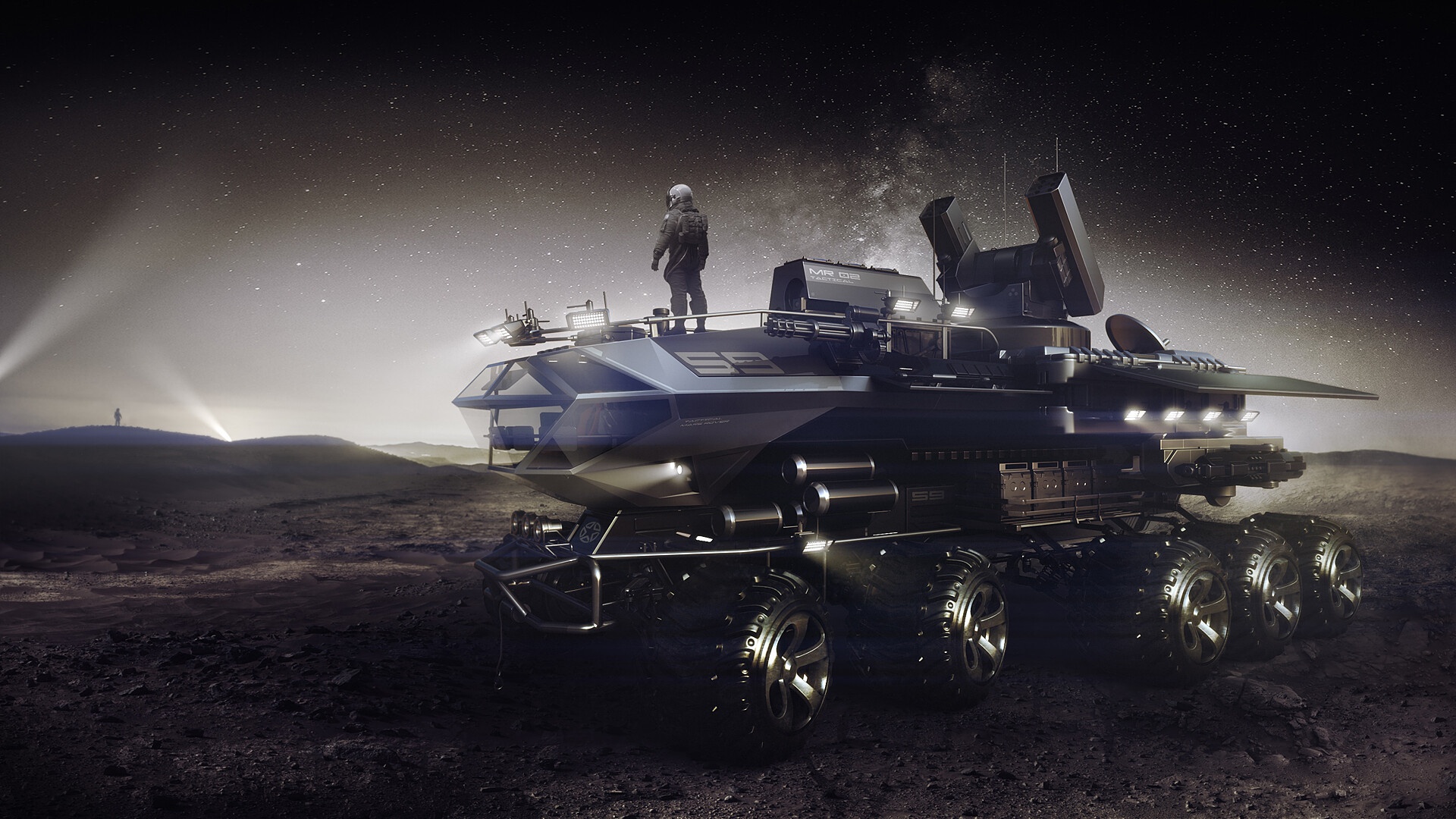 Sci Fi Vehicle HD Wallpaper by Encho Enchev
