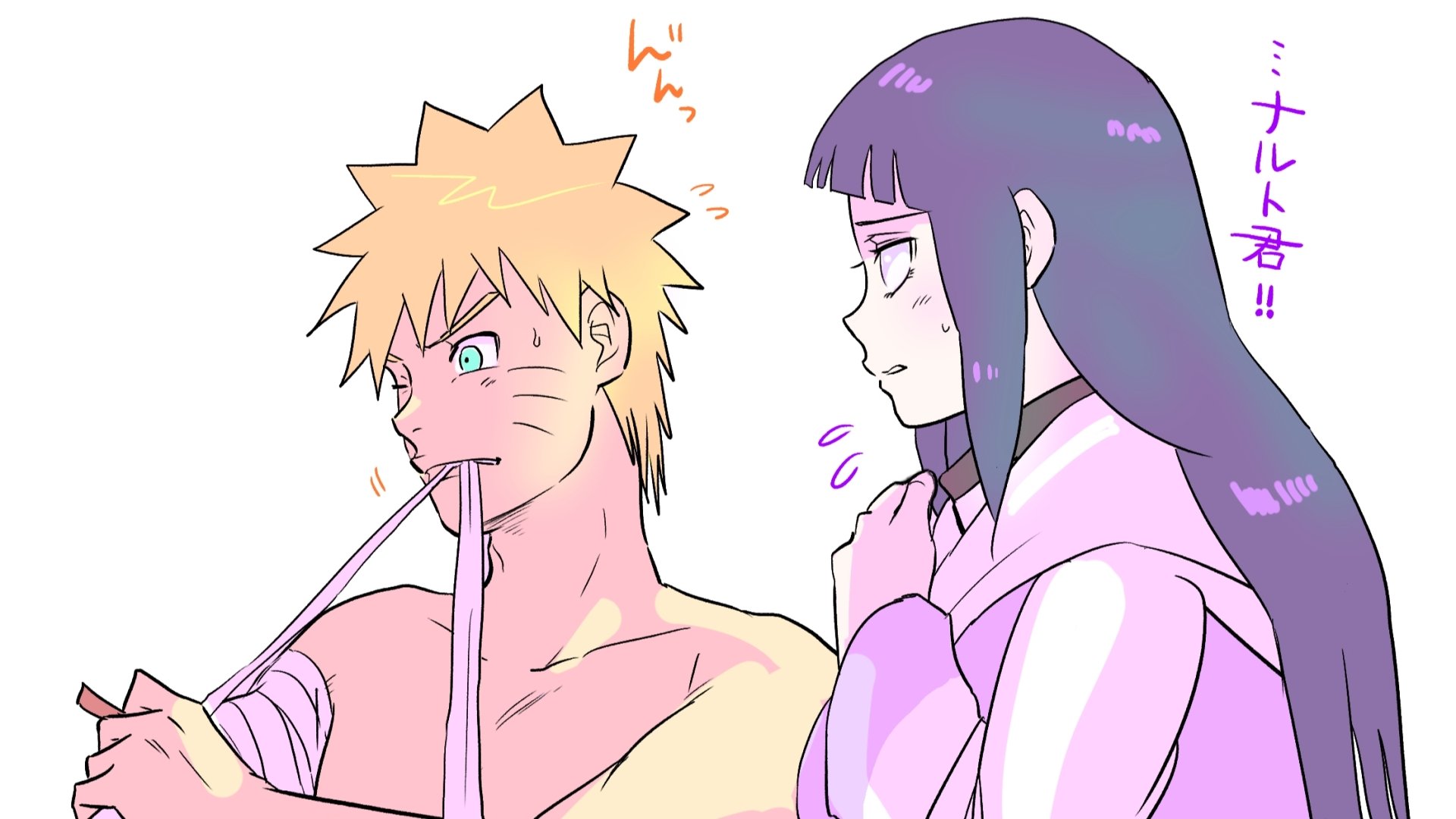 Download Hinata Hyuga Naruto Uzumaki Anime Naruto Naruto & Hinata HD Wallpaper by いずみ