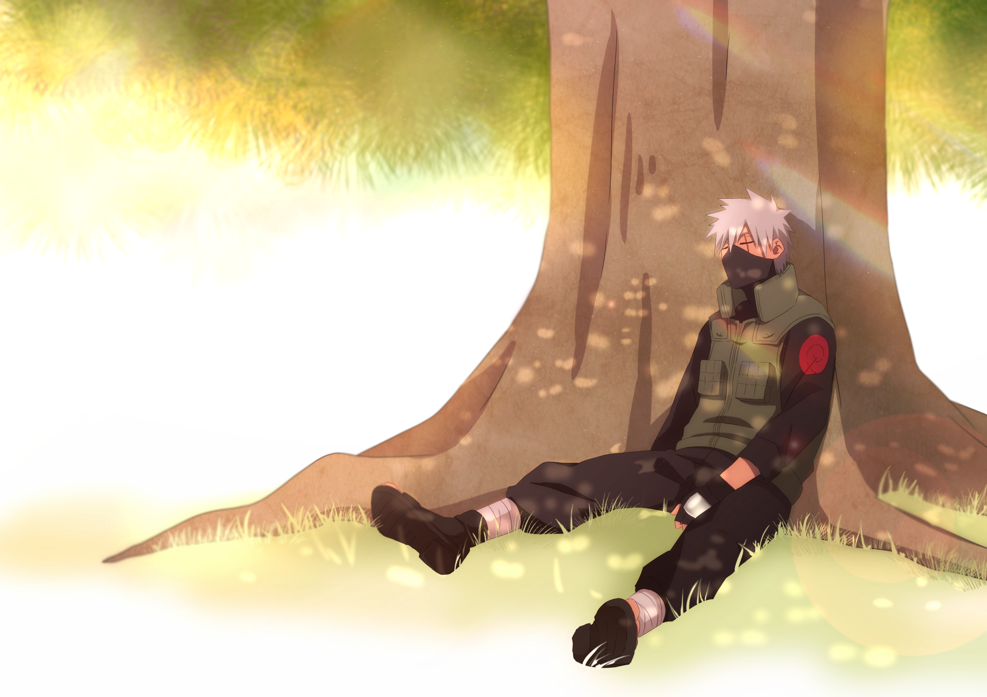Download Kakashi Hatake Anime Naruto 4k Ultra HD Wallpaper by 一咲