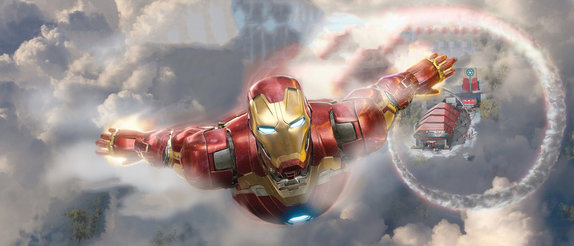 Download Comic Iron Man HD Wallpaper