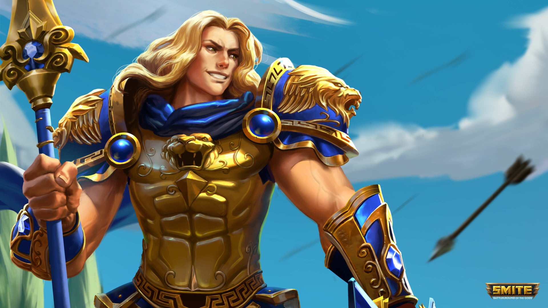 Download Achilles (Smite) Video Game Smite 4k Ultra HD Wallpaper