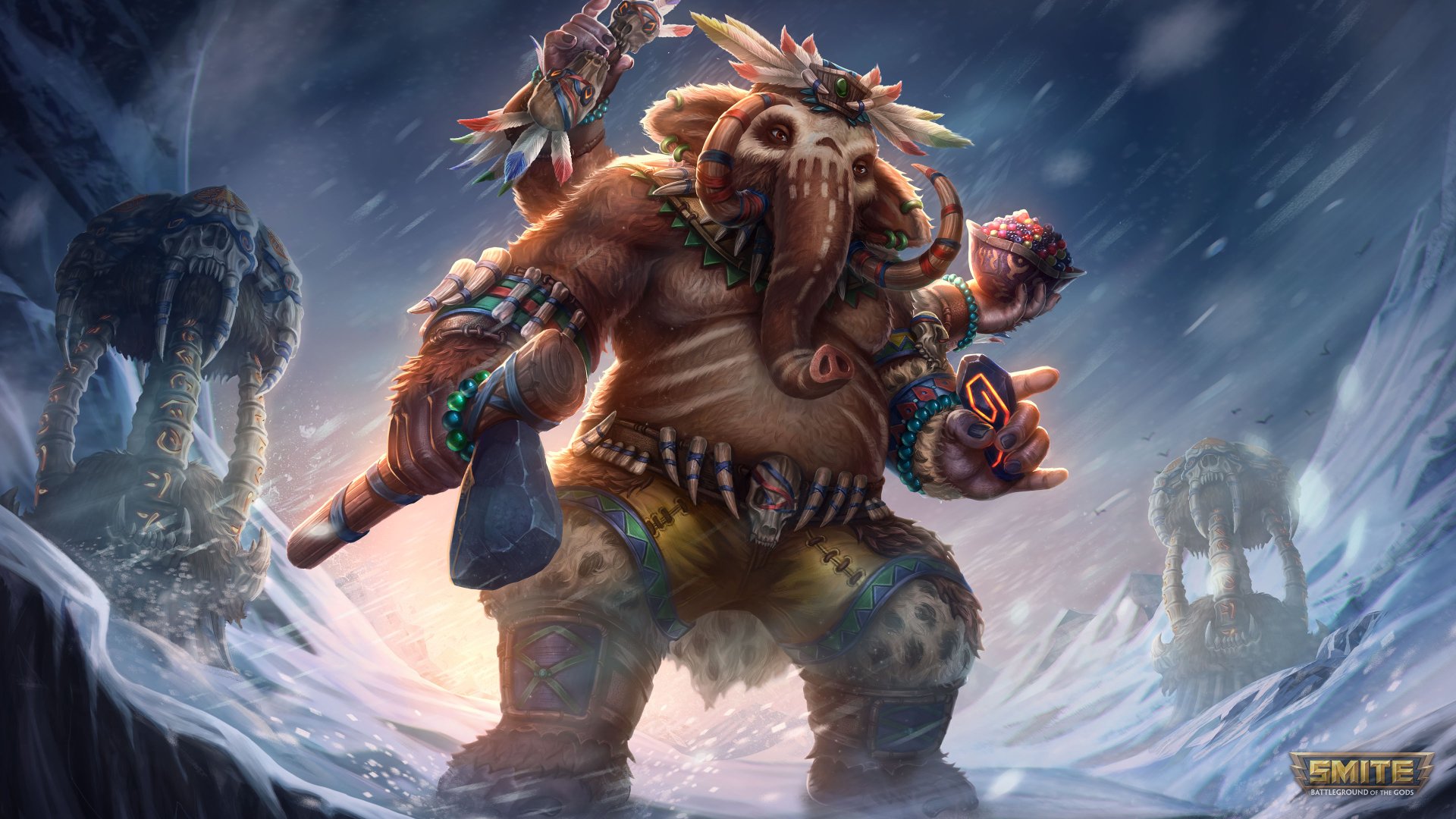 Download Ganesha (Smite) Video Game Smite 4k Ultra HD Wallpaper