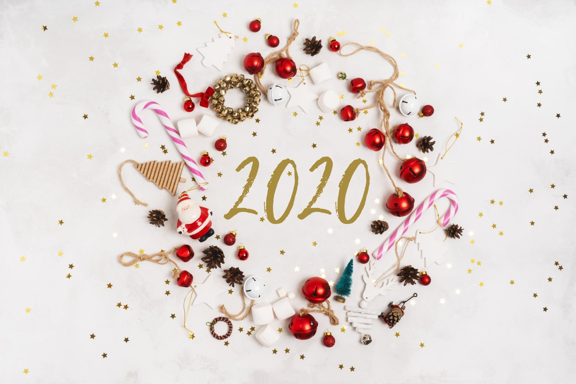 Download Holiday New Year 2020 4k Ultra HD Wallpaper