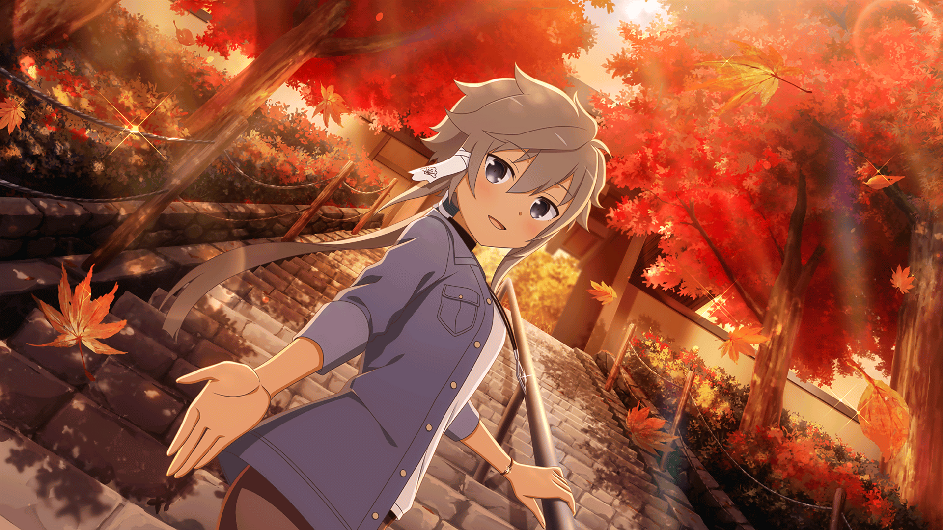 Download Kohagura Natsume Anime Yuki Yuna Is A Hero HD Wallpaper by Takahiro Sakai