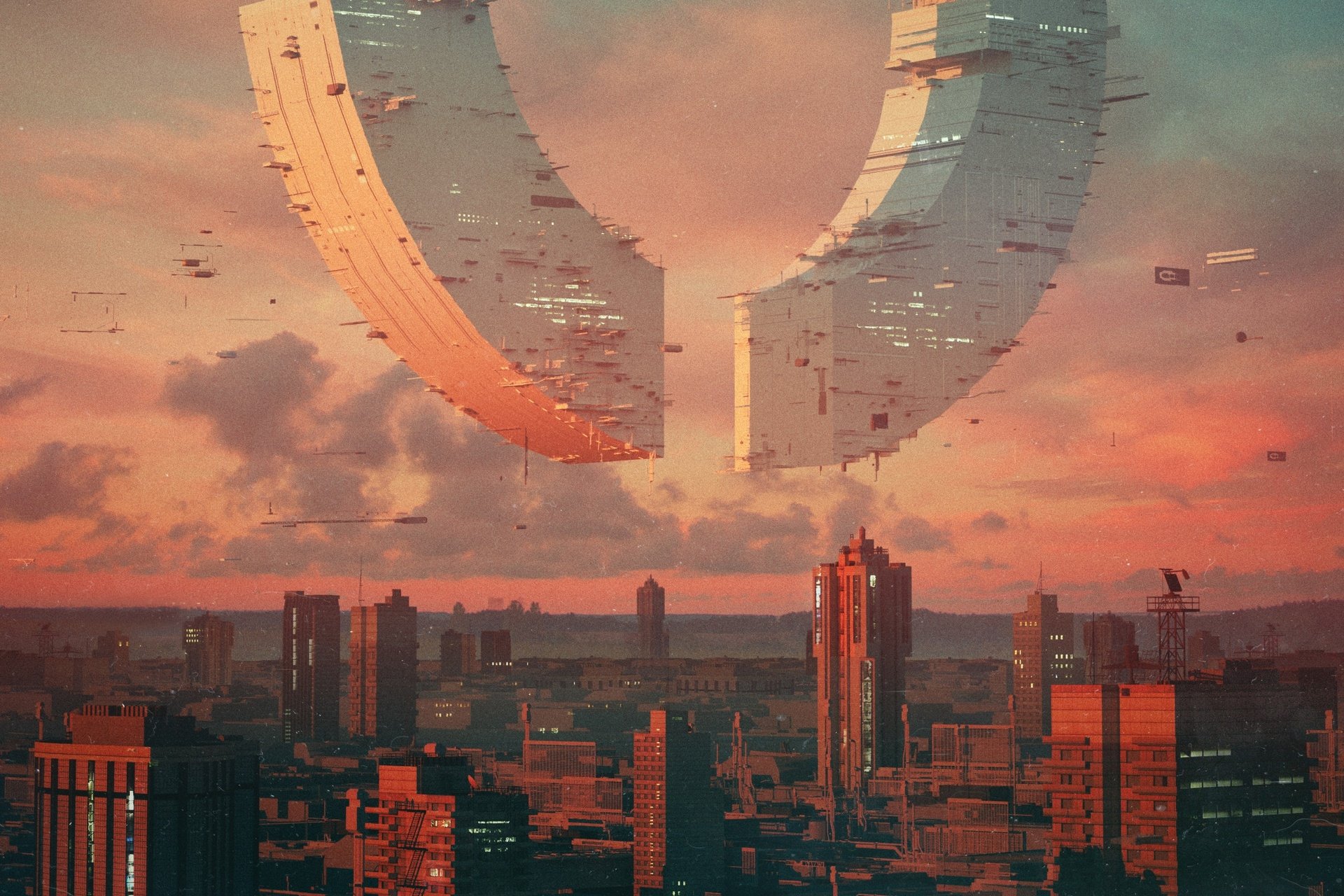 Download Futuristic Building Skyscraper Sci Fi City Sci Fi City Futuristic City HD Wallpaper by Mike Winkelmann