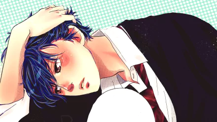 Kou Mabuchi Anime Ao Haru Ride HD Desktop Wallpaper | Background Image