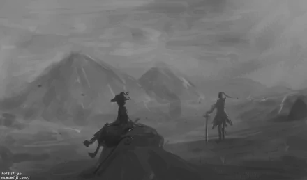 knight sword wizard Anime Original HD Desktop Wallpaper | Background Image