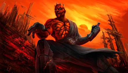 Darth Maul Sci Fi Star Wars HD Desktop Wallpaper | Background Image