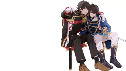 Rei Sakuma Ritsu Sakuma Ensemble Stars! video game HD Desktop Wallpaper | Background Image