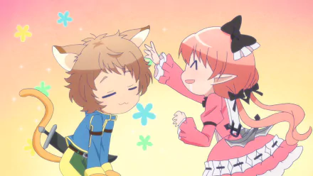 Naoya Nifuji Narumi Momose Anime Wotaku ni Koi wa Muzukashii HD Desktop Wallpaper | Background Image