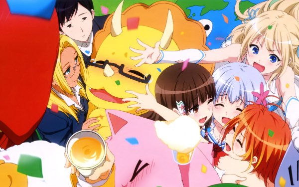 Anime Amagi Brilliant Park Salama Sylphy Kobory Muse Tiramie Ashe Triken HD Wallpaper | Background Image