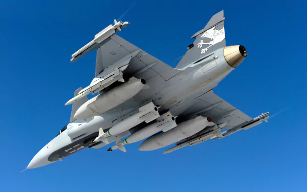 warplane aircraft jet fighter military Saab JAS 39 Gripen HD Desktop Wallpaper | Background Image