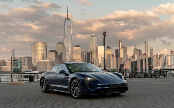 car Porsche Porsche Taycan vehicle Porsche Taycan Turbo HD Desktop Wallpaper | Background Image