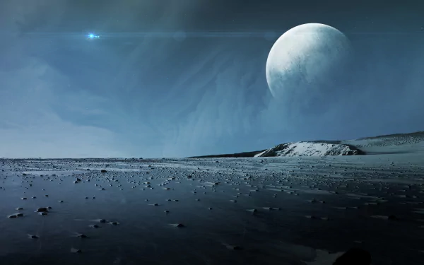 Pluto (Planet) Sci Fi HD Desktop Wallpaper | Background Image