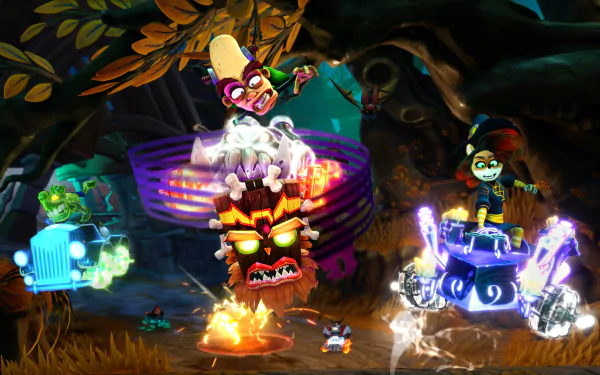 Crash Team Racing Nitro Fueled video game Crash Team Racing HD Desktop Wallpaper | Background Image