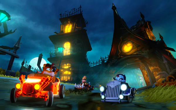 Crash Team Racing Nitro Fueled video game Crash Team Racing HD Desktop Wallpaper | Background Image