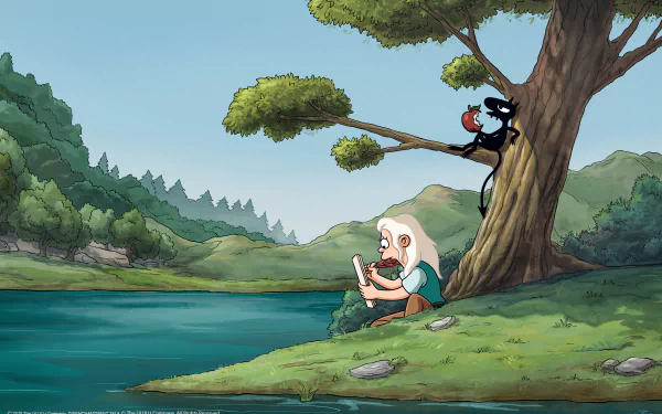 Luci (Disenchantment) Bean (Disenchantment) TV Show Disenchantment HD Desktop Wallpaper | Background Image