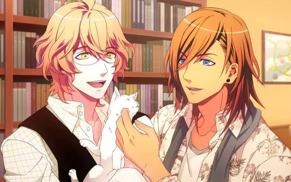 Shinomiya Natsuki Jinguji Ren Anime Uta no Prince-sama HD Desktop Wallpaper | Background Image