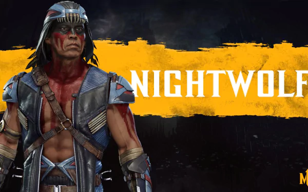 warrior Nightwolf (Mortal Kombat) Mortal Kombat video game Mortal Kombat 11 HD Desktop Wallpaper | Background Image