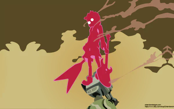 Canti (FLCL) Naota Nandaba Anime FLCL HD Desktop Wallpaper | Background Image